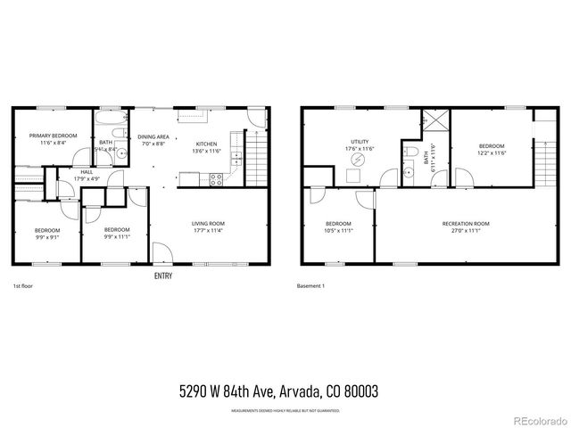 5290 W 84th Avenue, Arvada, CO 80003
