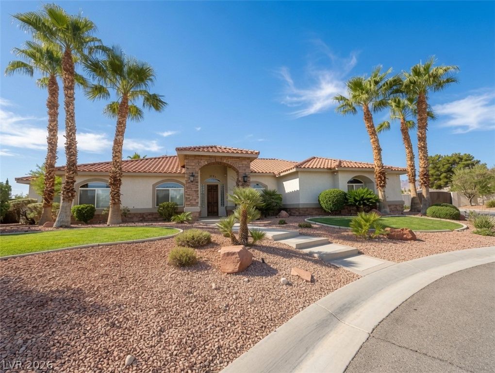 8595 Bella Vacio Court, Las Vegas, NV 89149 — exterior