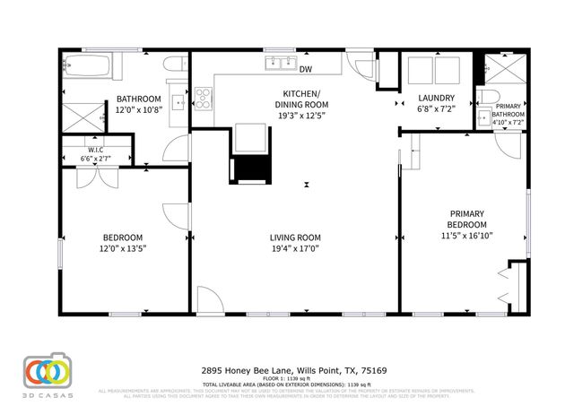 2895 Honey Bee Lane, Wills Point, TX 75169