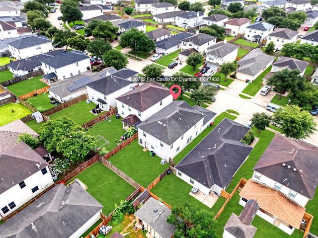 20722 Fair Castle Drive, Cypress, TX 77433