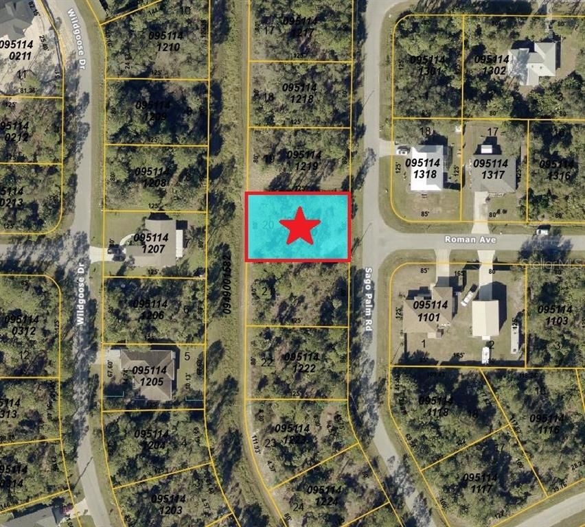 Lot 20 SAGO PALM ROAD, North Port, FL 34291