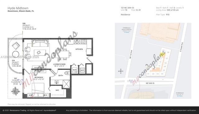 121 NE 34th St 2810, Miami, FL 33137