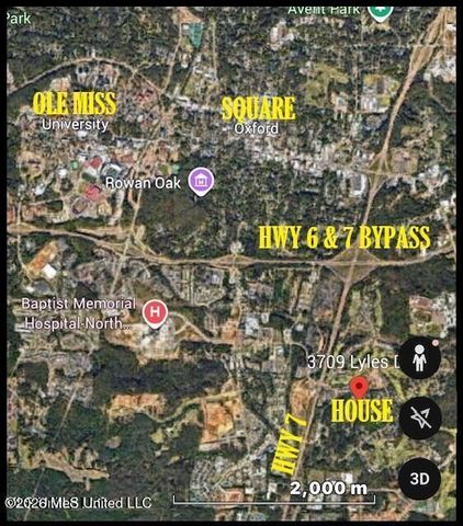 3709 Lyles Drive, Oxford, MS 38655