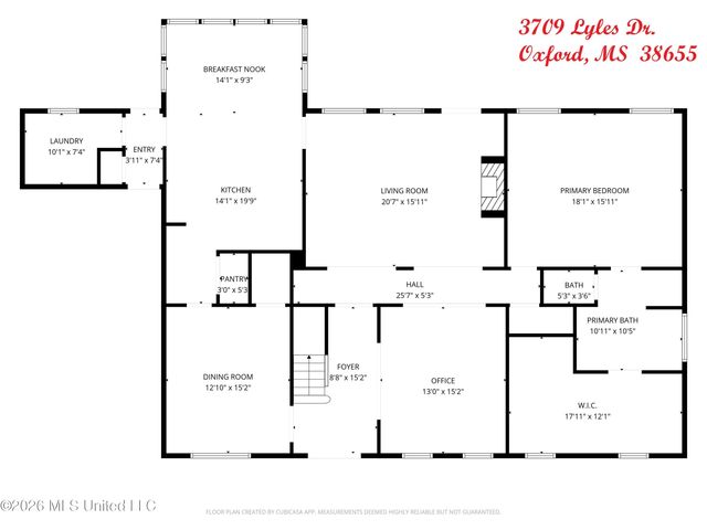 3709 Lyles Drive, Oxford, MS 38655