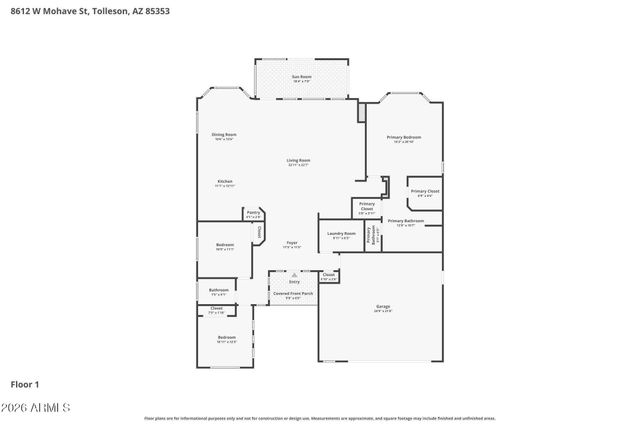 8612 W MOHAVE Street, Tolleson, AZ 85353
