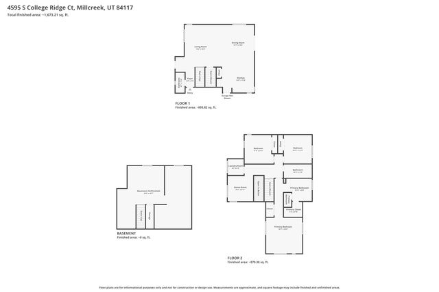 4595 S COLLEGE RIDGE CT, Millcreek, UT 84117