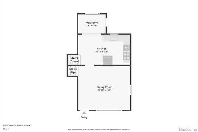 630 Peacock Avenue, Pontiac, MI 48340