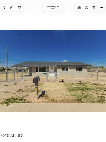 190 W SEAGOE Avenue, Coolidge, AZ 85128