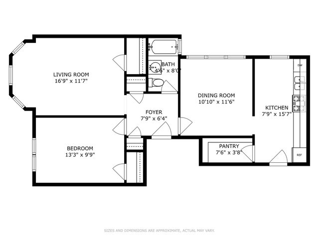 7639 Jackson Boulevard 1-W, Forest Park, IL 60130