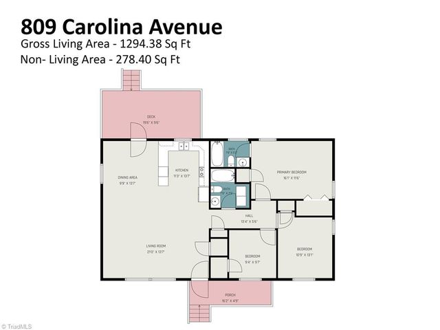 809 Carolina Avenue, Thomasville, NC 27360