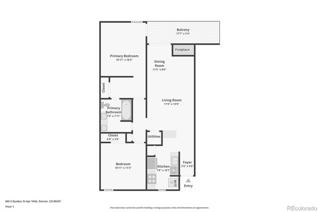 865 S Quebec Street 303B, Denver, CO 80247