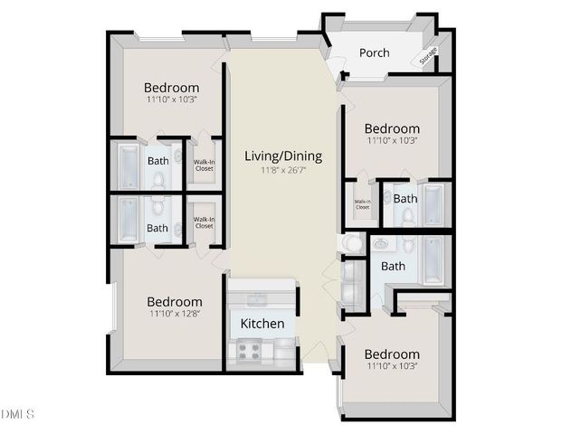 1431 Collegiate Circle 101, Raleigh, NC 27606