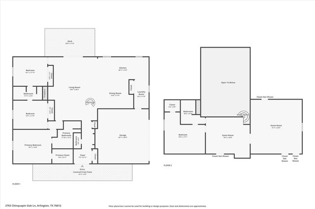 2703 Chinquapin Oak Lane, Arlington, TX 76012