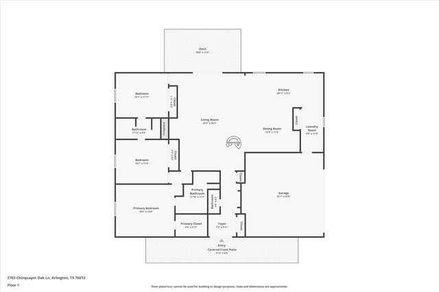 2703 Chinquapin Oak Lane, Arlington, TX 76012
