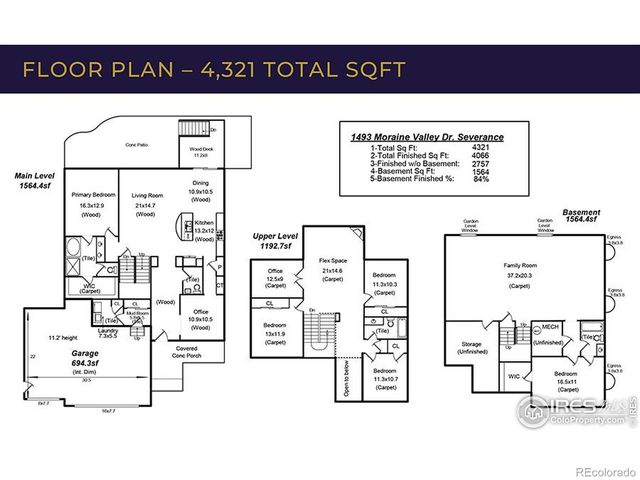 1493 Moraine Valley Drive, Severance, CO 80550