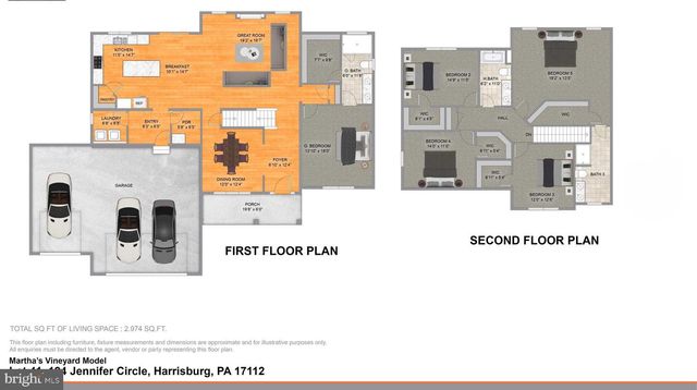 124 JENNIFER CIR, Harrisburg, PA 17112