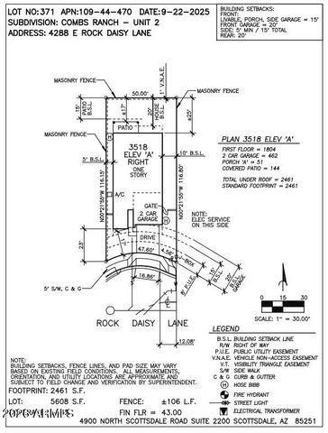 4288 E ROCK DAISY Lane, San Tan Valley, AZ 85140