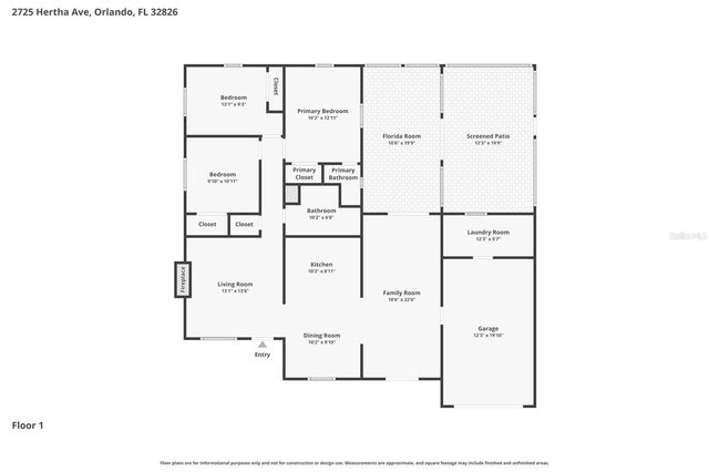 2725 HERTHA AVENUE, Orlando, FL 32826