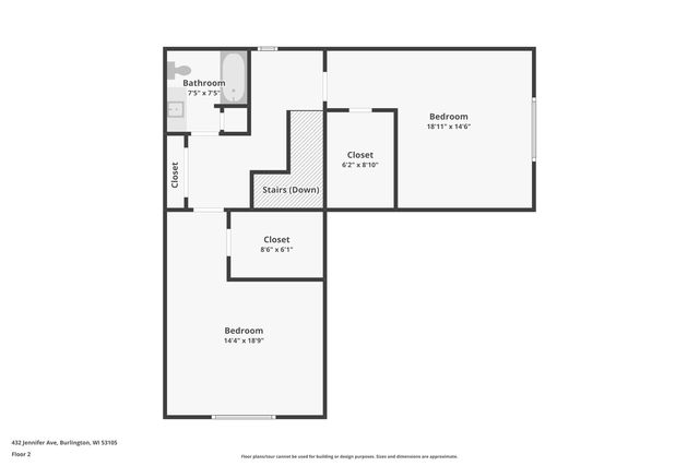 432 Jennifer AVENUE, Burlington, WI 53105