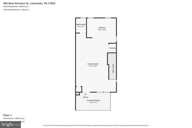 469 NEW DORWART ST, Lancaster, PA 17603