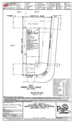 602 Amber Falls Drive, Montgomery, TX 77356