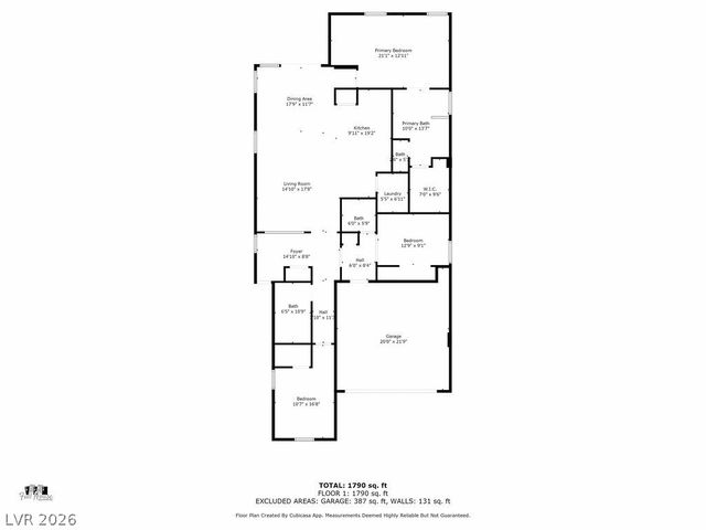 4482 Brasada Ranch Court, North Las Vegas, NV 89031