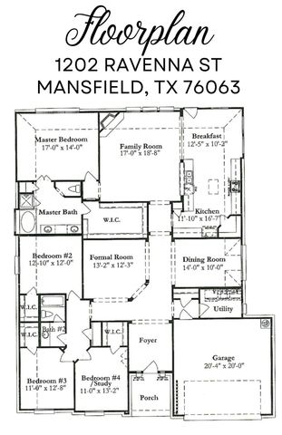 1202 Ravenna Street, Mansfield, TX 76063
