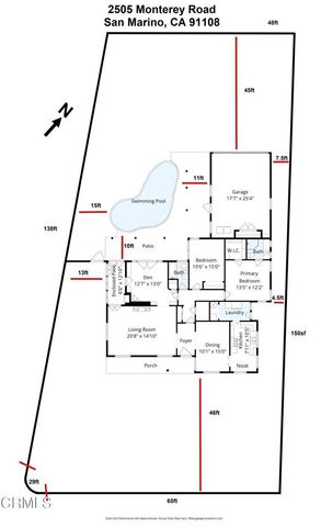 2505 Monterey Road, San Marino, CA 91108
