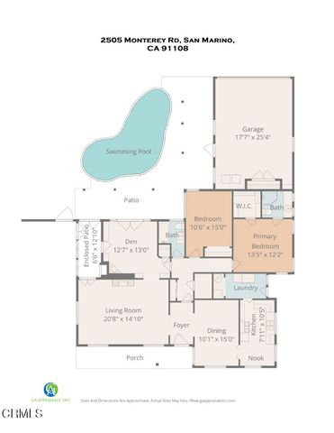 2505 Monterey Road, San Marino, CA 91108