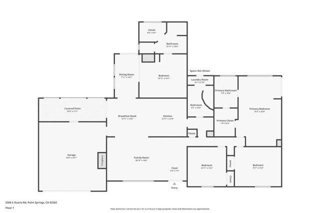 2306 Acacia Road East, Palm Springs, CA 92262