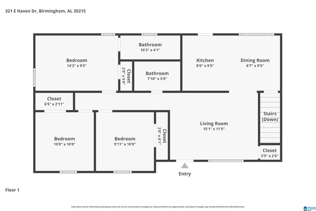 321 E HAVEN DRIVE, Birmingham, AL 35215