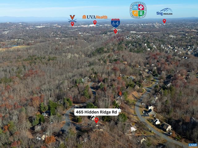 465 HIDDEN RIDGE RD, Charlottesville, VA 22902