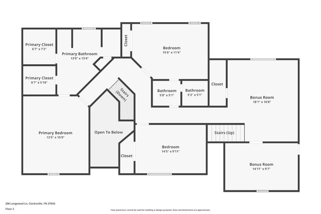 206 Longwood Ln, Clarksville, TN 37043