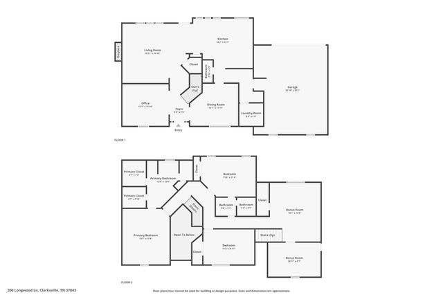 206 Longwood Ln, Clarksville, TN 37043