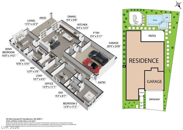 59 Alta Cascata Place, Henderson, NV 89011