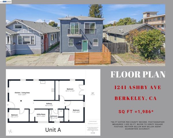 1241 1241B Ashby Ave, Berkeley, CA 94702