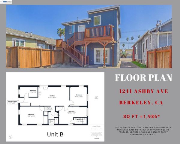 1241 1241B Ashby Ave, Berkeley, CA 94702
