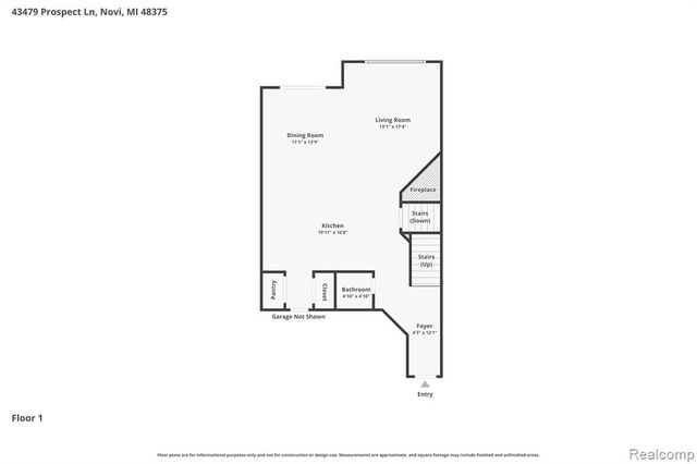 43479 Prospect Lane, Novi, MI 48375