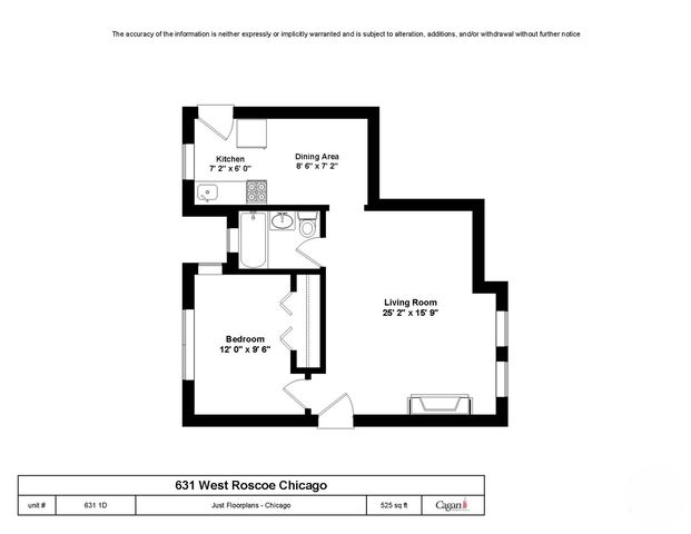 631 W ROSCOE Street D2, Chicago, IL 60657