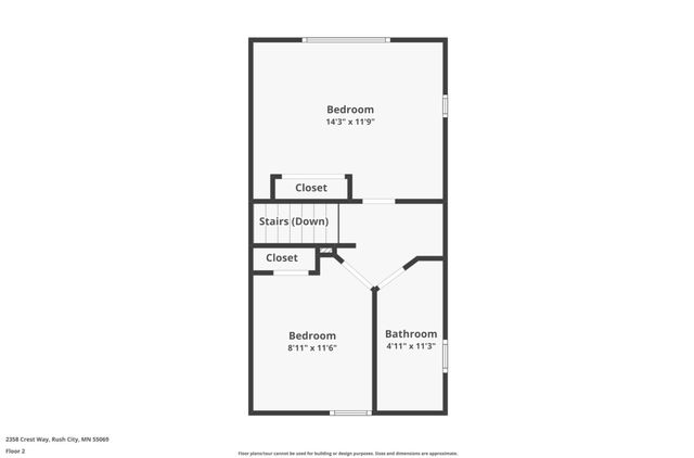 2358 Crest Way, Rush City, MN 55069