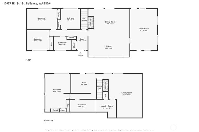 10627 SE 18th St, Bellevue, WA 98004