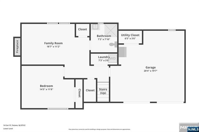 14 Carr Place, Totowa, NJ 07512