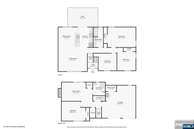 14 Carr Place, Totowa, NJ 07512