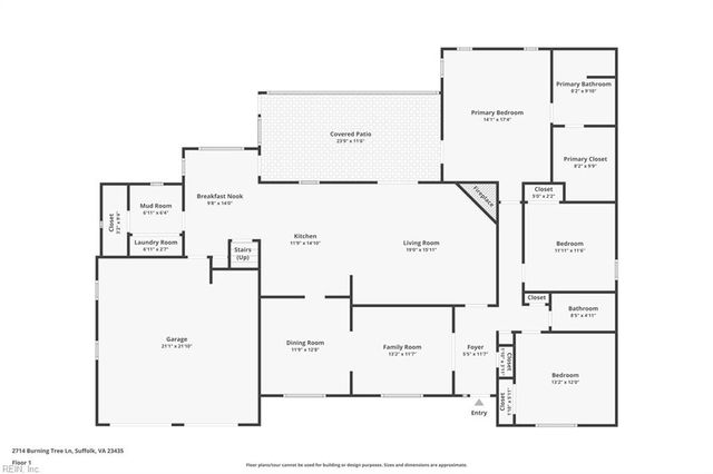 2714 Burning Tree LN, Suffolk, VA 23435