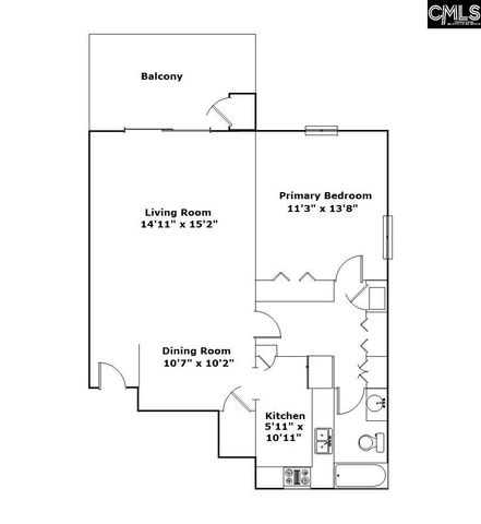 1825 St Julian Place 6-F, Columbia, SC 29204