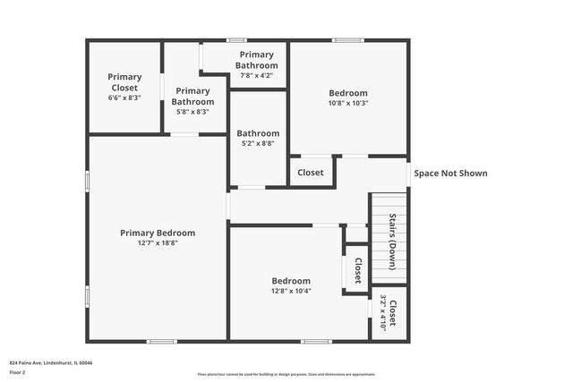 824 Paine Avenue, Lindenhurst, IL 60046