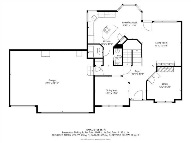 2804 SE BINGHAM Place, Lee's Summit, MO 64063