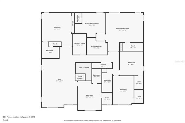 2611 PONKAN MEADOW DRIVE, Apopka, FL 32712