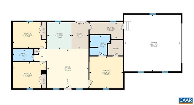 505 PROFFITS RD, Louisa, VA 23093