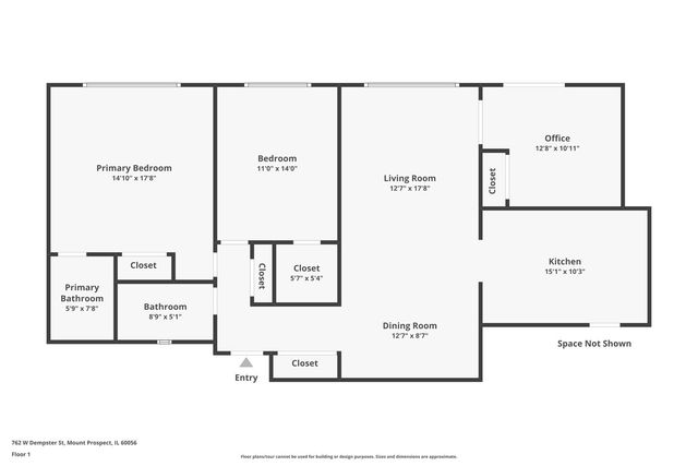 762 Dempster Street D212, Mount Prospect, IL 60056